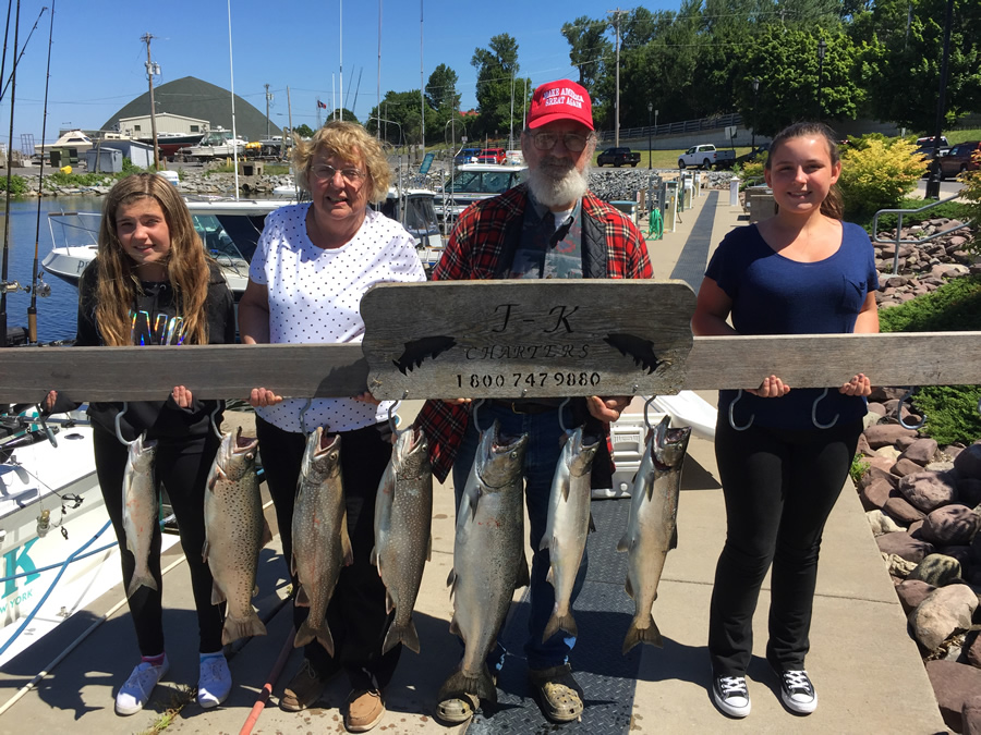 Lake Ontario Charter Fishing in Oswego NY with T-K Charters!