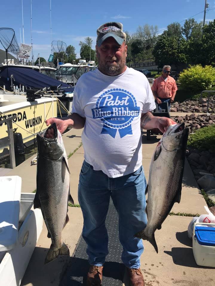 Lake Ontario Fishing Charter 06/15/2019 TK Charters