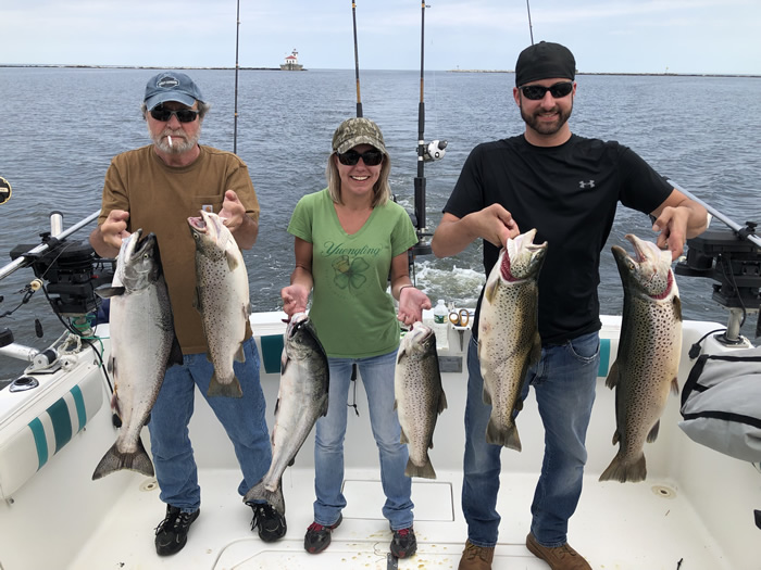 fishing charter trips lake ontario