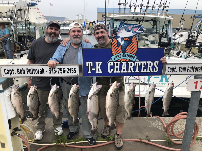 Lake Ontario Fishing Charter - 07/06/2019 by TK Charters